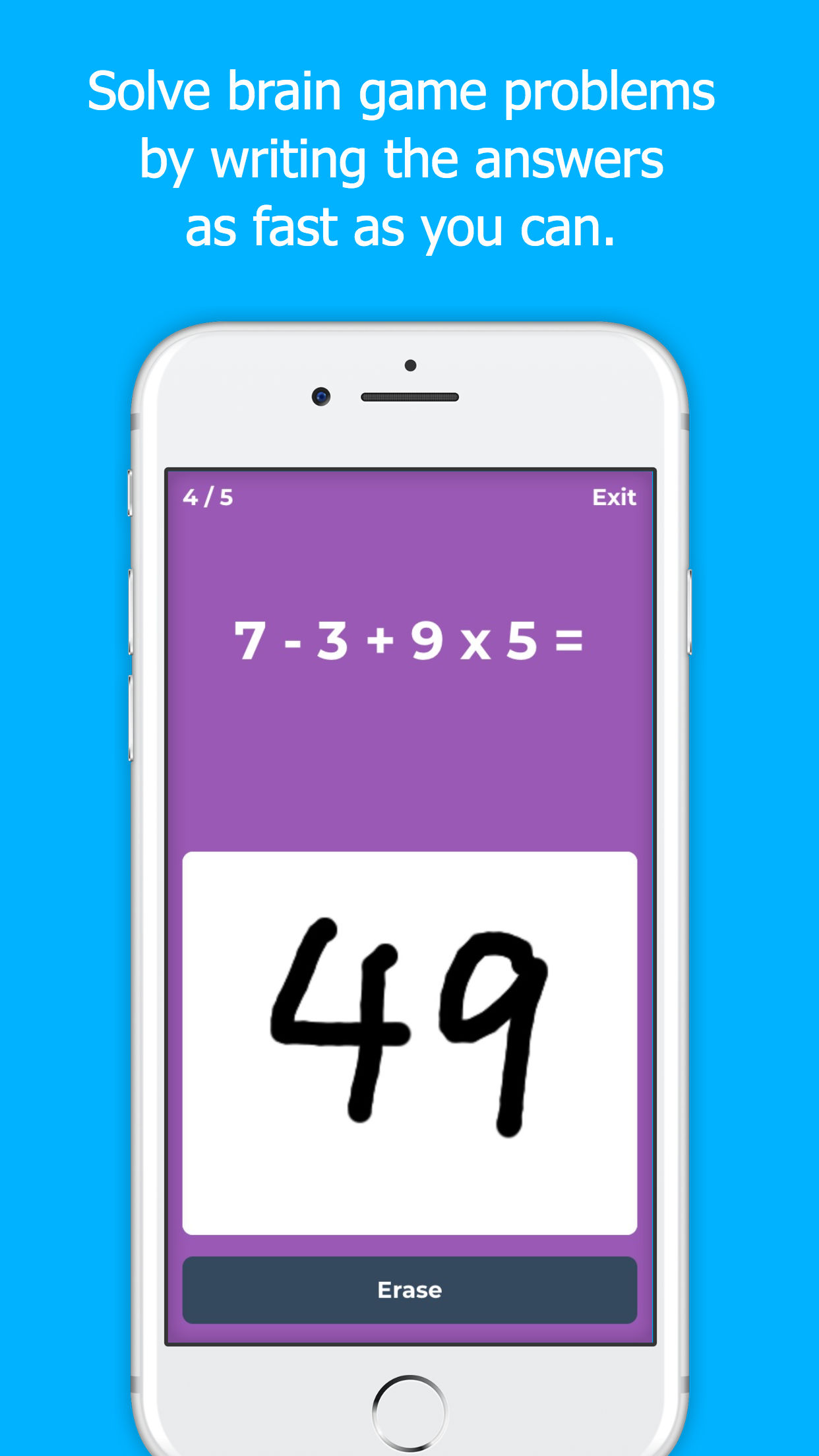 Crush the Numbers is a Fun and EasytoLearn Brain Training Game